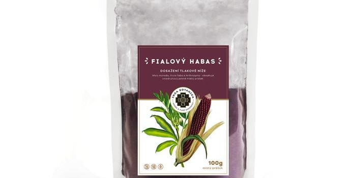 Fialový Habas