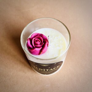 Vonná sójová svíčka ve skle Meditace