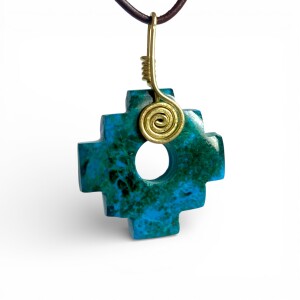 Andský kříž - tyrkys